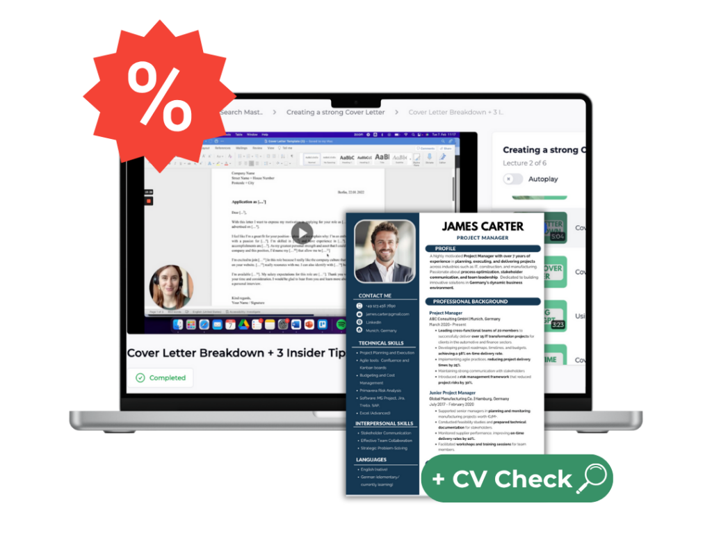 Masterclass Land your job interview in Germany
